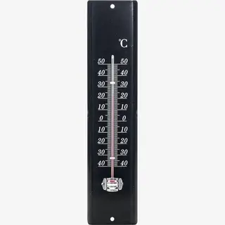 Lifetime Garden - Thermometer - Zwart - Voor Binnen En Buiten