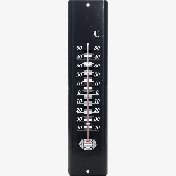 Lifetime Garden - Thermometer - Zwart - Voor Binnen En Buiten thumbnail