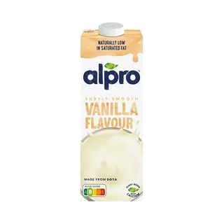 Alpro Sojadrink Vanille Houdbaarheid 4 X 1 Liter