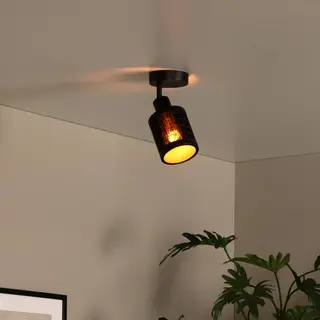 Lucide Tagalog Plafondspot Gemaakt Van Bamboe, 1-lamp