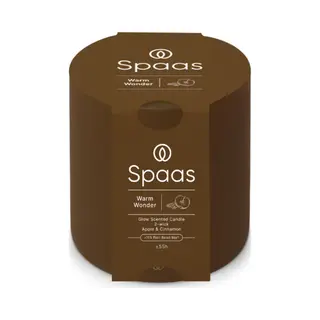 Spaas Geurkaars Glow 2 Lonten 55h Warm Wonder