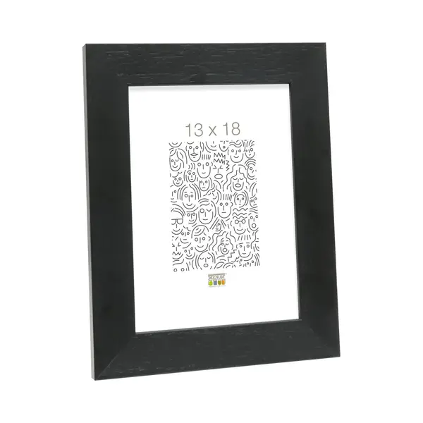 Deknudt Frames Fotolijst S226K2 - Zwart Hout - Breed - 13x18 Cm thumbnail