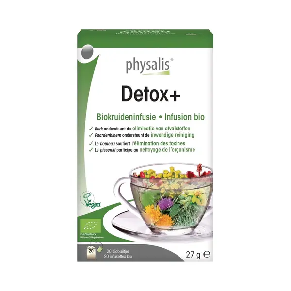 Physalis Detox+ Bio-Aufguss 20 Filter thumbnail