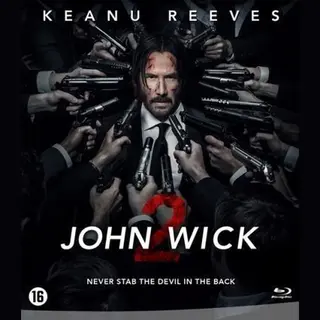 Belga John Wick 2 (Blu-ray)