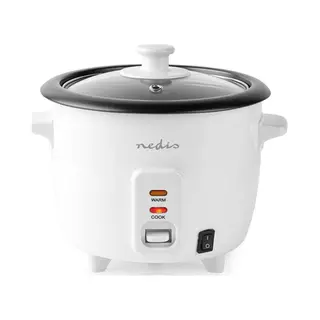 Nedis KARC06WT Reiskocher 0,6 L 300 W Weiß
