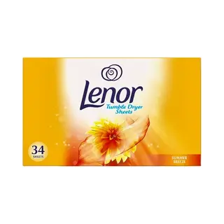 Lenor Tumble Dryer Sheets Summer Breeze 34 Pcs