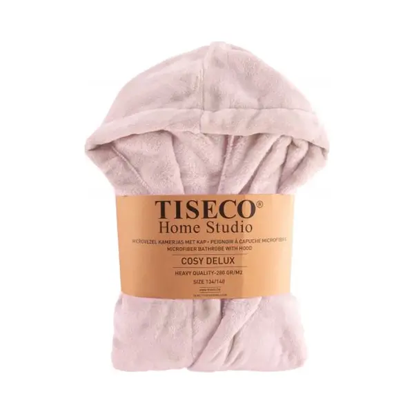 Tiseco - Kamerjas Kinderen Cosy - Voor Kinderen, Microflanel - 110/116, Roze thumbnail