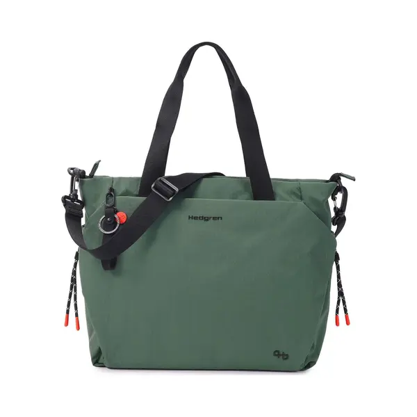 Hedgren, Unisex, Tasche, Schoudertas Satoshi Tote Bag 14 Duck Green Donkergroen, Grün, (15.23 l) thumbnail