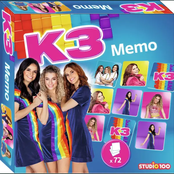 K3 Memo - Met 72 Memokaarten thumbnail