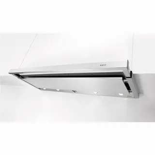 Novy 692 Dunstabzugshaube Unterbaut Edelstahl, Weiß 700 m³/h