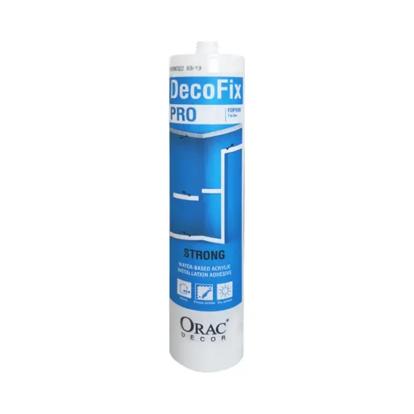 Orac - Montagekleber Acrylkleber Decor Fdp500 Kleber Decofix Pro Acryl Kartusche 310 Ml Für Zierleisten Und Paneele thumbnail