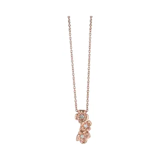 Orphelia Pendant + Chain Rose Zirconium Zh-6018/1