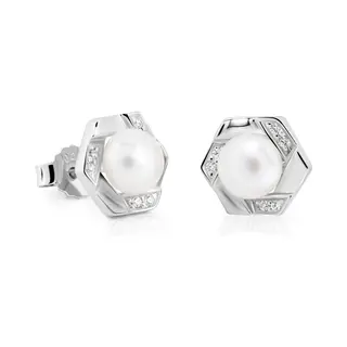 Orphelia 'Aliva' Womens 925 Sterling Silver Stud Earrings - Zo-7469 - One Size