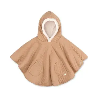 Bemini Reiseponcho Pady Quilted + Teddy Beige