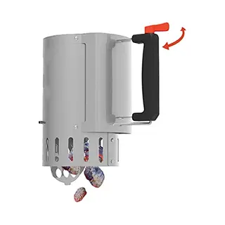 Barbecook - Brikettenstarter - Bbq Starter - Houtskool Starter - Rvs - Ø 16, 5 X 27, 5 Cm