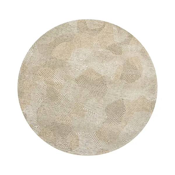 Louise De Poortere Louis De Poortere Vloerkleed Shell Beige - Beige - 240x240cm thumbnail