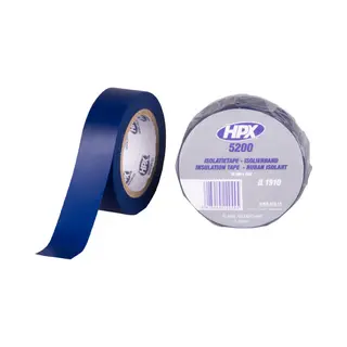 Hpx Pvc Isolatietape - Blauw 19mm X 10m