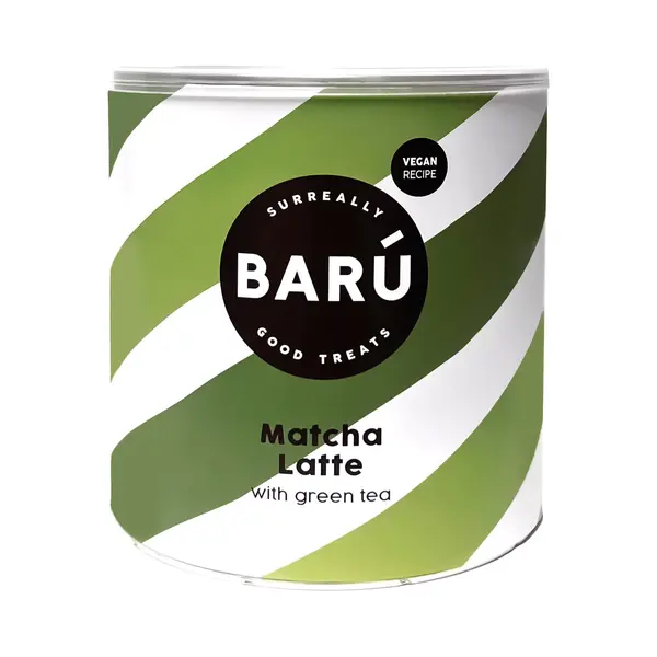 Barú Matcha Latte Pulver 1500 G - 100 Taschen - Cremiger Latte Auf Matcha-Basis thumbnail