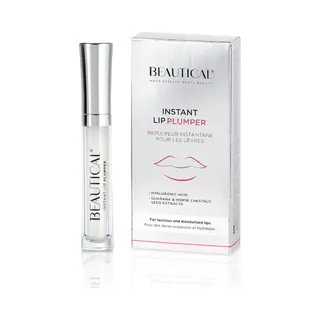 Beautical Instant Lip Plumper - Lippenbalsem, Lipgloss Transparant, Doorzichtige Lip Gloss, Lip Maximizer - Volle Lippen - Hydraterend