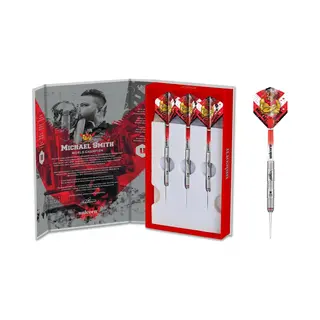 Unicorn Wereldkampioen Michael Smith Stalen Dartpijl Presentatiedoos 1 Set (21 g)