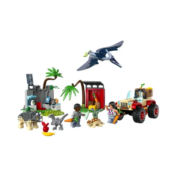 Lego 76963 Jurassic World Reddingscentrum voor babydinosaurussen thumbnail