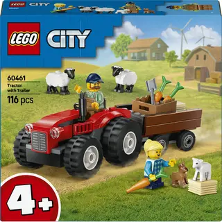 Lego 60461 City Rode tractor met aanhanger en schapen