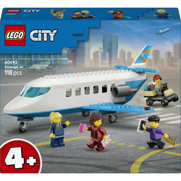 Lego 60492 City Passagierstoestel thumbnail