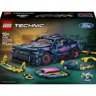 Lego 42236 Technic Aanpasbare Ford Mustang Gt auto