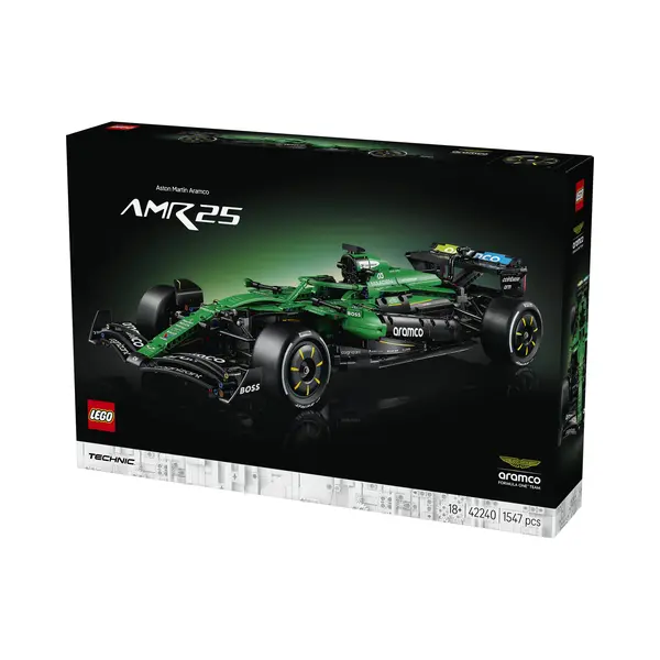 Lego 42240 Aston Martin Aramco AMR25 F1 Auto thumbnail