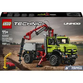 Lego 42242 Technic Mercedes-Benz Unimog U 5023 met kraan