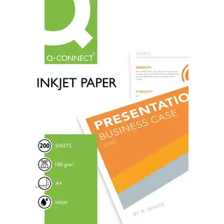Q-Connect KF01553 papier voor inkjetprinter