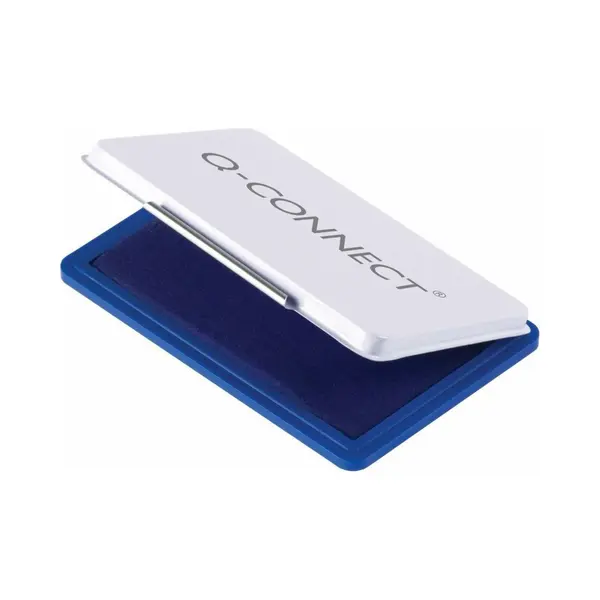 Q-Connect Stempelkussen | Ft 90 X 55 Mm | Blauw thumbnail