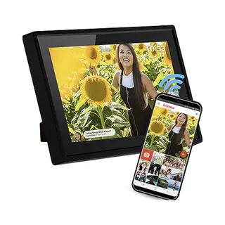 Denver Pff-725B Digitaler Bilderrahmen Schwarz 17,8 cm (7") Touchscreen Wlan