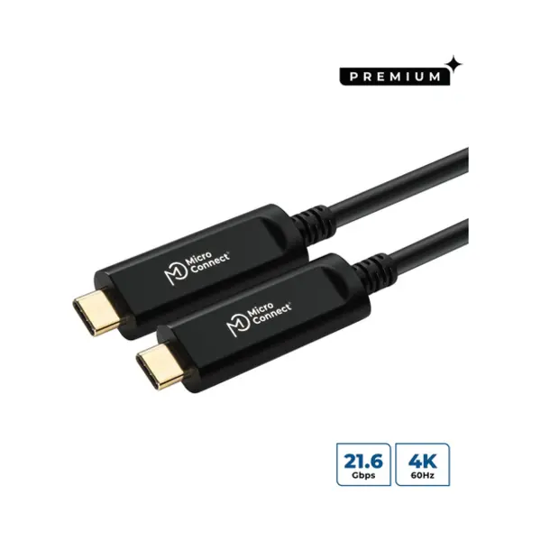 Microconnect USB3.1CC10OP Usb cable Usb 3.2 Gen 1 (3.1 Gen 1) 10 m Usb C Black thumbnail