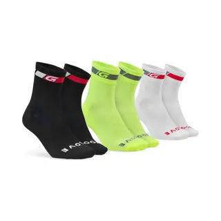 GripGrab Classic Sommer Fahrradsocken Regular Cut - 1er & 3er Set
