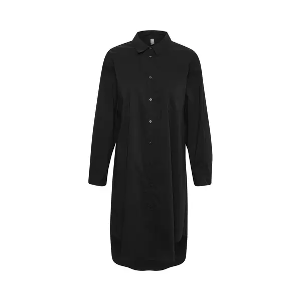 Culture CUantoinett Long Shirt Dames Overhemd Jurk - Maat M thumbnail