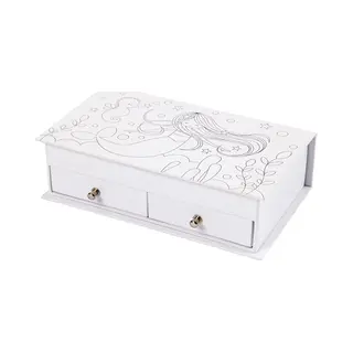 Creativ Company 50440 doos, zakje & organizer voor juwelen/sieraden Sieradendoos Karton