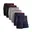 Zwart/Grijs/Marineblauw Gulp - 6 pack