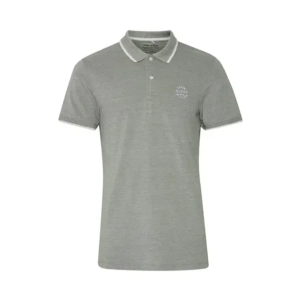Blend Shirt 'Nate' Groen / Wit thumbnail