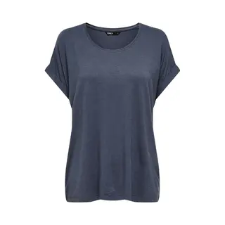 Only T-Shirt Onlmoster – Kurzarmshirt Mit Aufschlag Und Klassischem Look Viskosemischung, Regular Fit