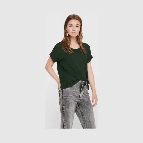 Only 15106662 T-Shirt Rundhalsausschnitt Kurzarm Elasthan, Polyester, Viskose thumbnail