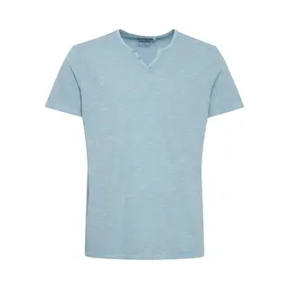 Split Neck T-shirt Blend Aston Regular Fit