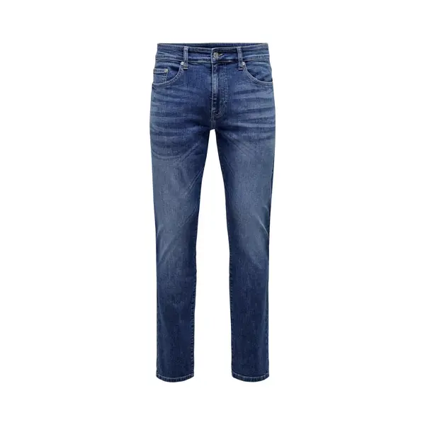 Only & Sons Herren Jeans Onsloom Slim 6756 - Slim Fit - Blau - Medium Blue Denim thumbnail
