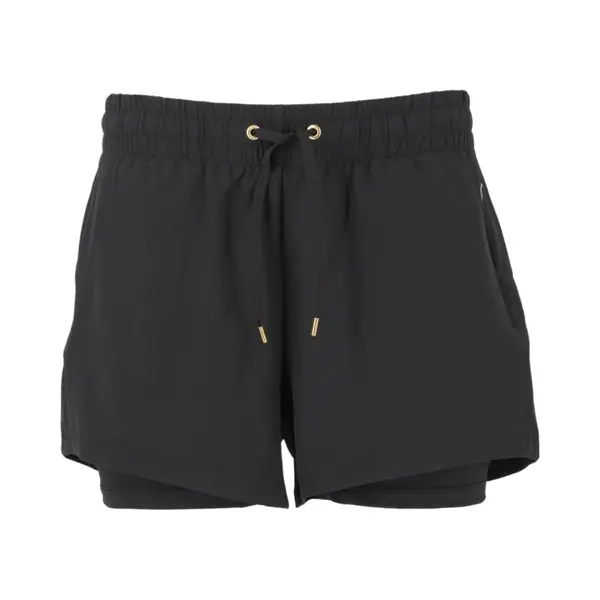 Athlecia Timmie V2 2-in-1 Kortebroek Dames Black 36 thumbnail