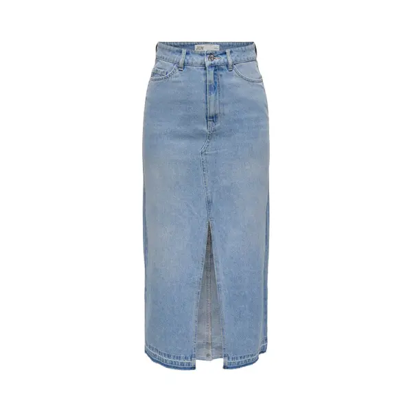 JdY, Damen, Röcke, Jdybella Hw Long Skirt Dnm Noos, Blau, (L) thumbnail