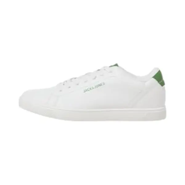 Jack & Jones Jack&Jones Jfwboss Pu Sneaker Noos, Sneaker, White/Detail, Medium Green, thumbnail