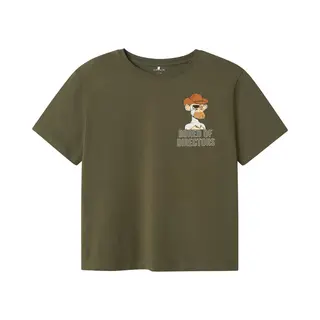 Name It T-shirt Jongens - Groen - NKMdyn - Maat 134/140