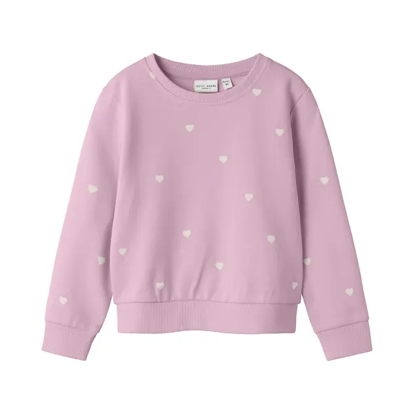 Name It Sweatshirt 'NMFValba' Rosa / Offwhite thumbnail