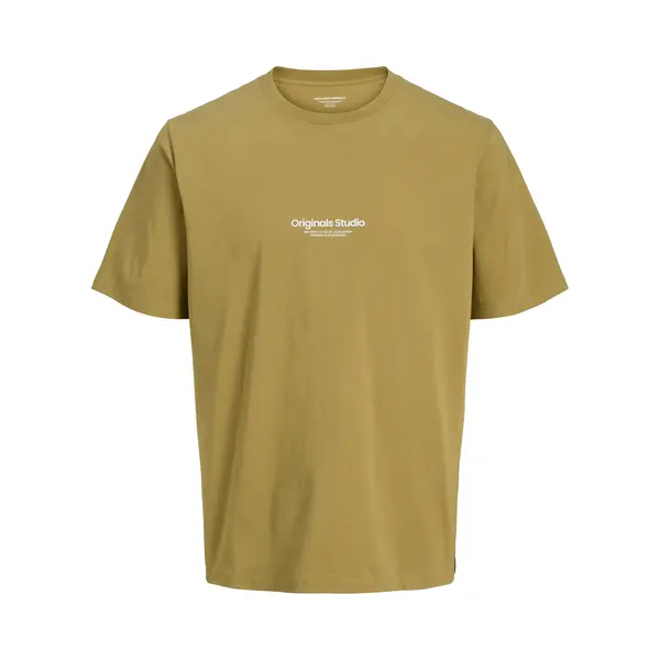 Jack & Jones Shirt 'JORVesterbro' Kaki / Wit thumbnail