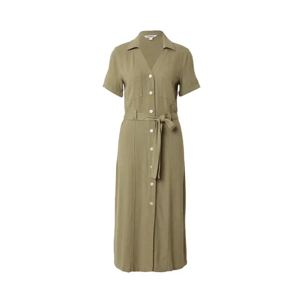 Only - Onlsiesta Ss Lin Bl Shirt Dress Pnt Noos Dames Jurk thumbnail